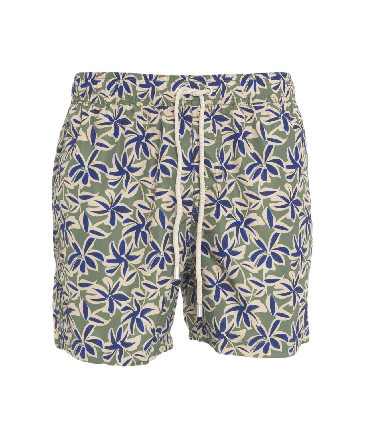 Swim shorts with pattern Product Image