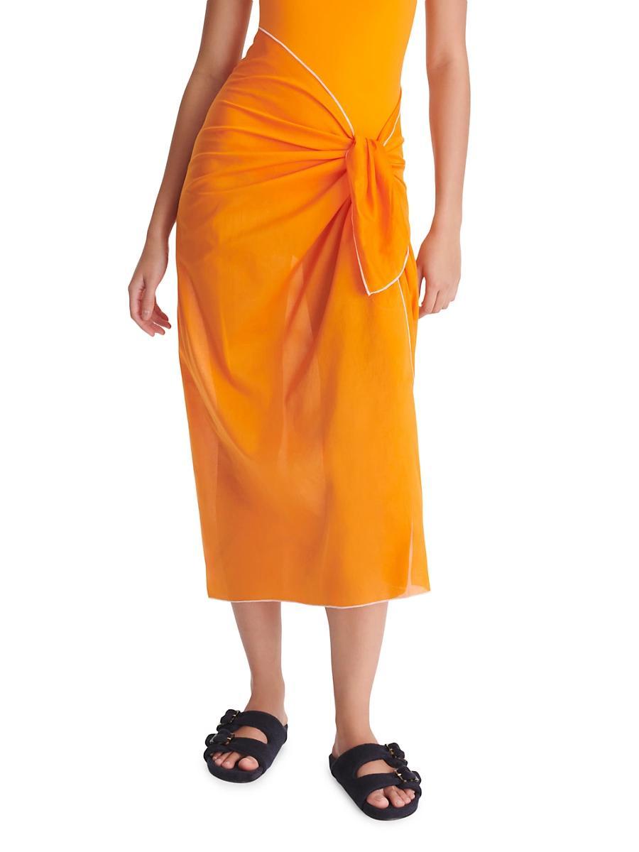 Womens Cabine Cotton Sarong Product Image