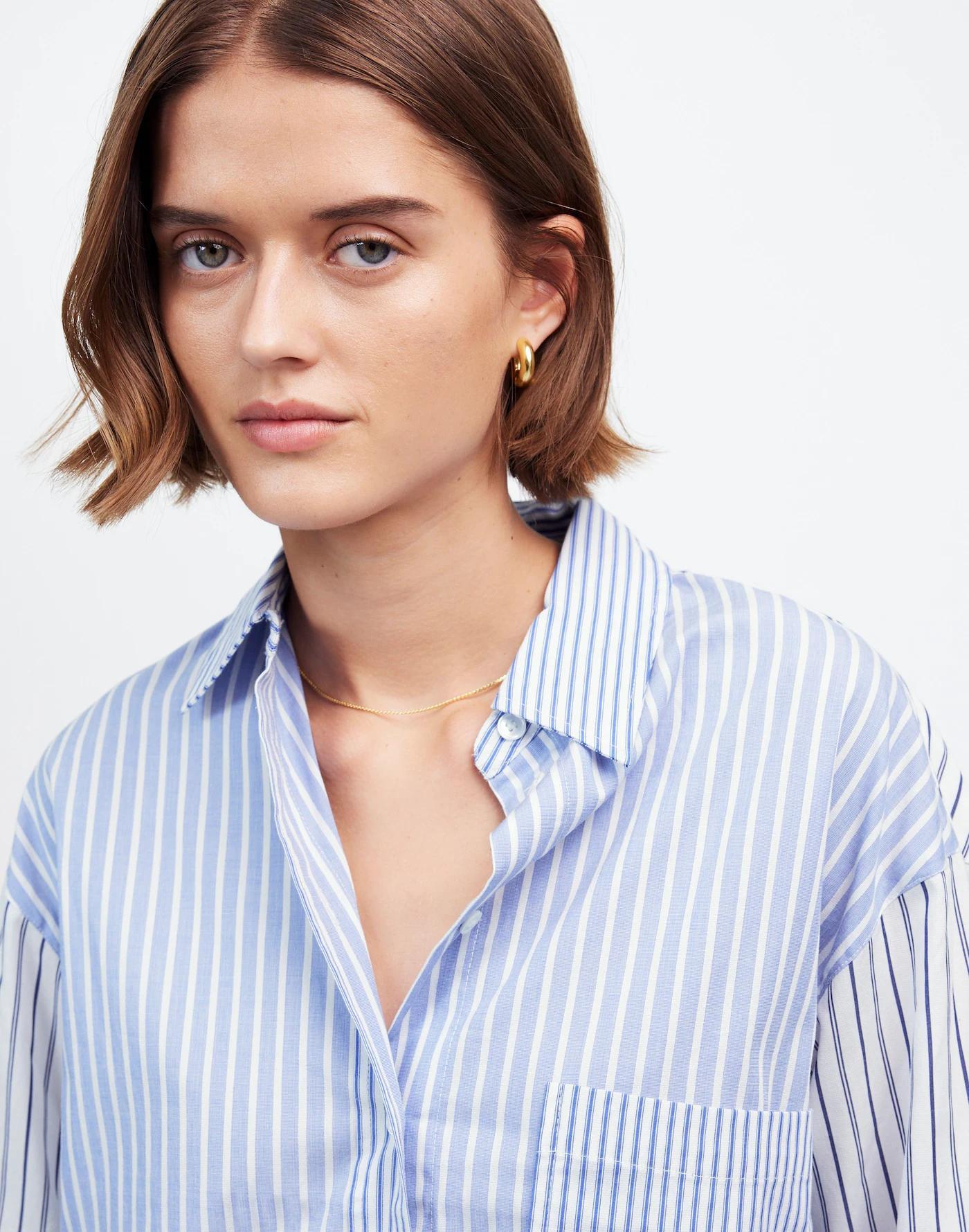 Oversized Button-Up Shirt Product Image