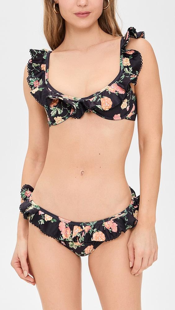 CAROLINE CONSTAS Lotus Bikini Bottoms | Shopbop Product Image