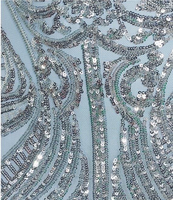 B. Darlin Sequin Open Back Bodycon Dress Product Image