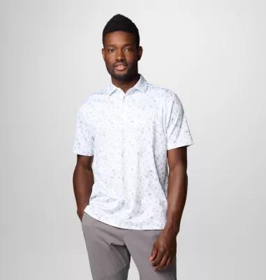 Columbia Mens Countryside Green Polo- Product Image