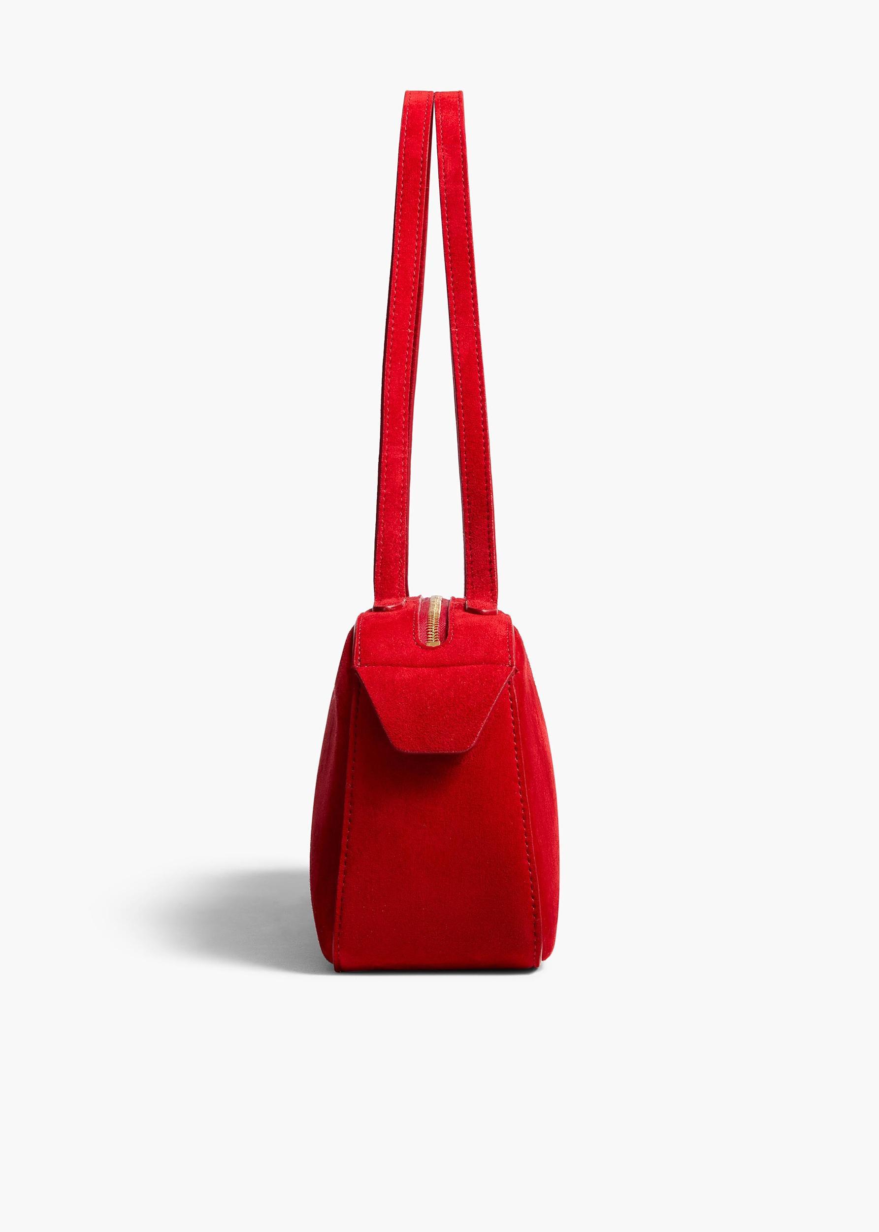 Simona Shoulder Bag in Rebel Suede Product Image