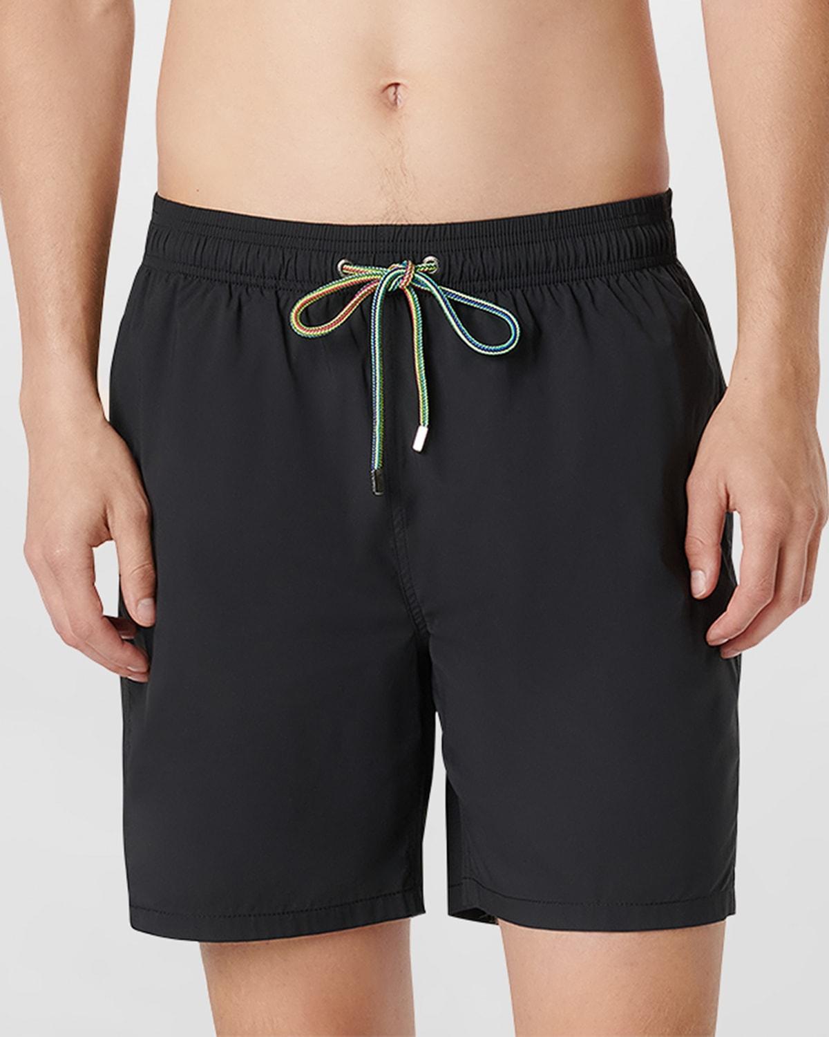 Mens Cosmo Solid Swim Trunks Product Image