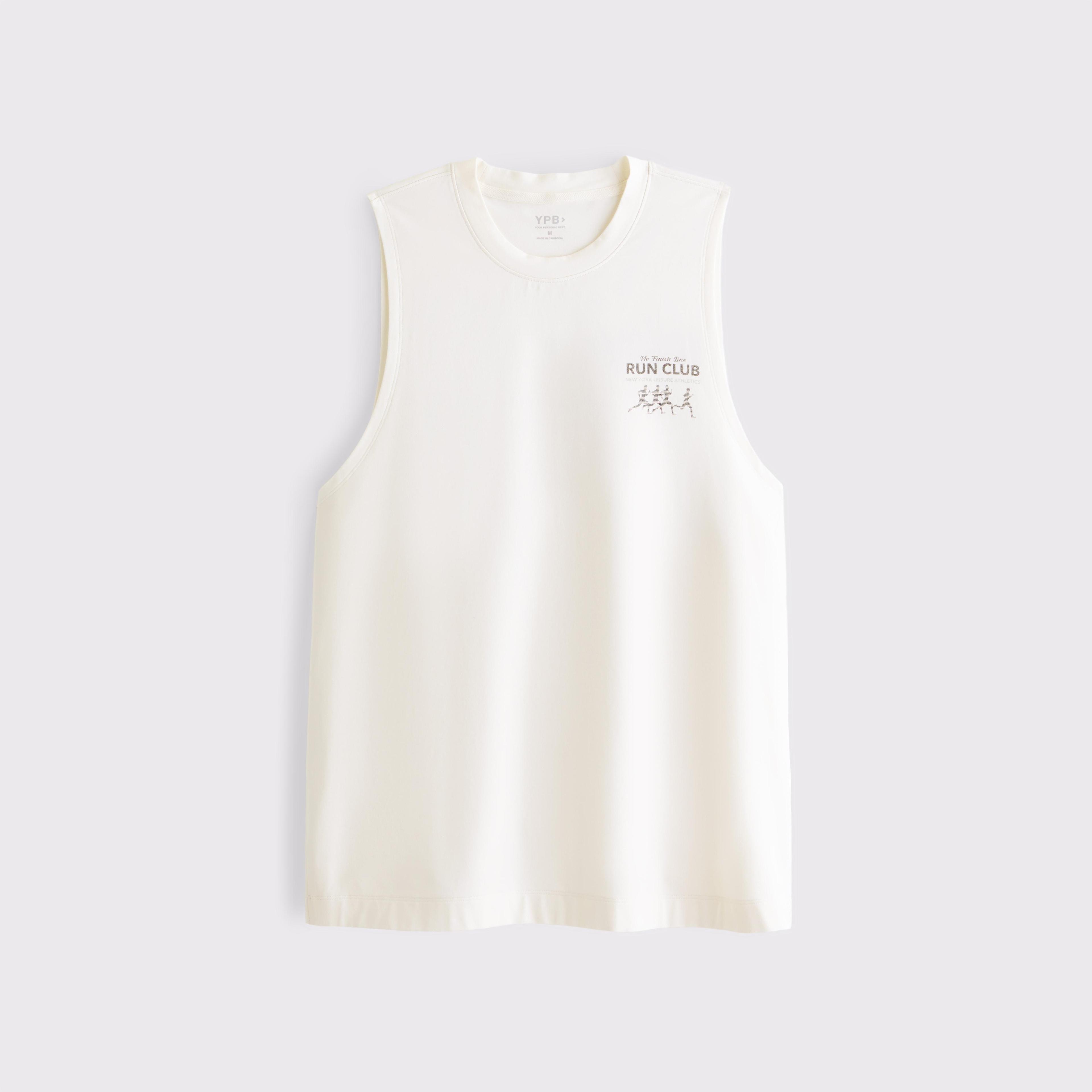 YPB Active Cotton-Blend Delt Fit Tank Product Image