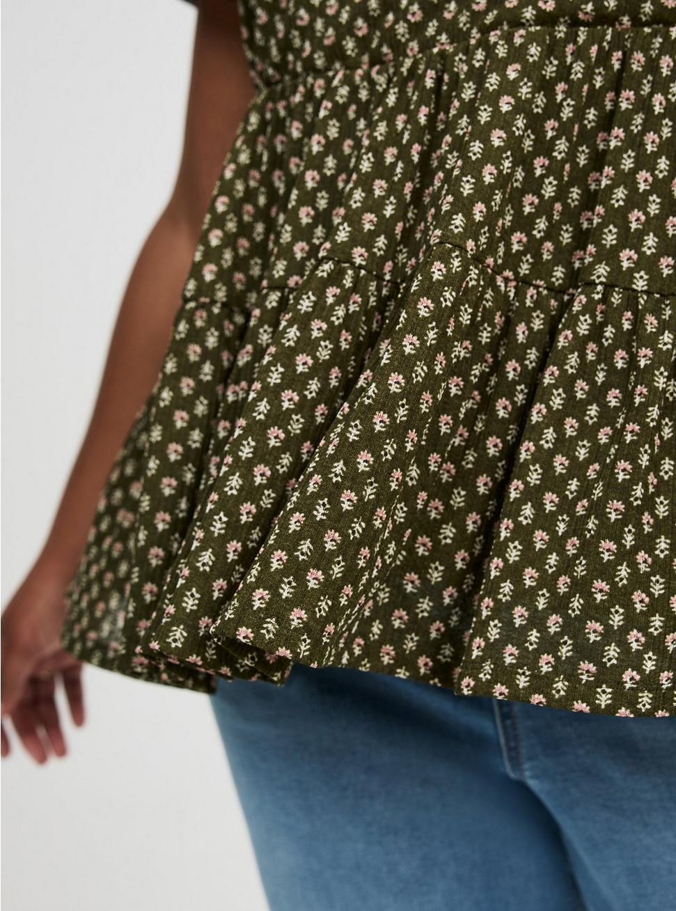 Flutter Sleeve Babydoll Top Product Image