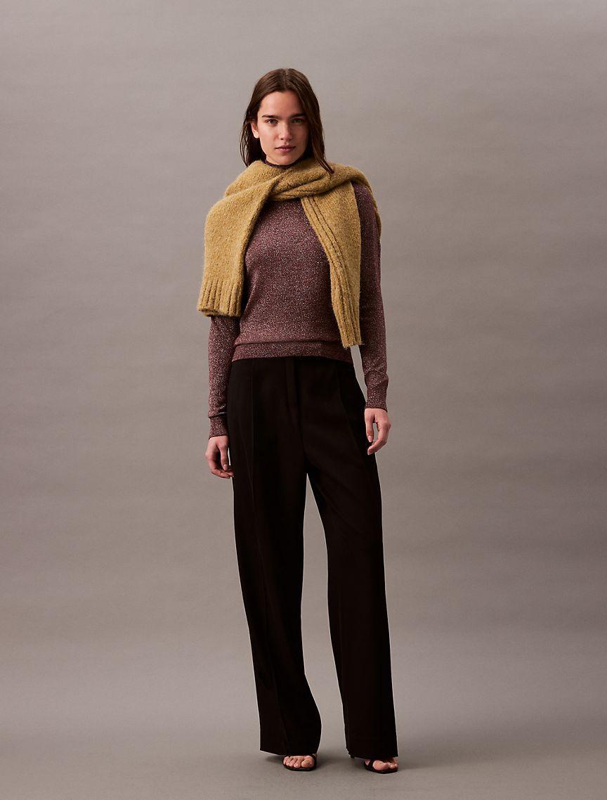 Lurex Turtleneck Sweater Product Image