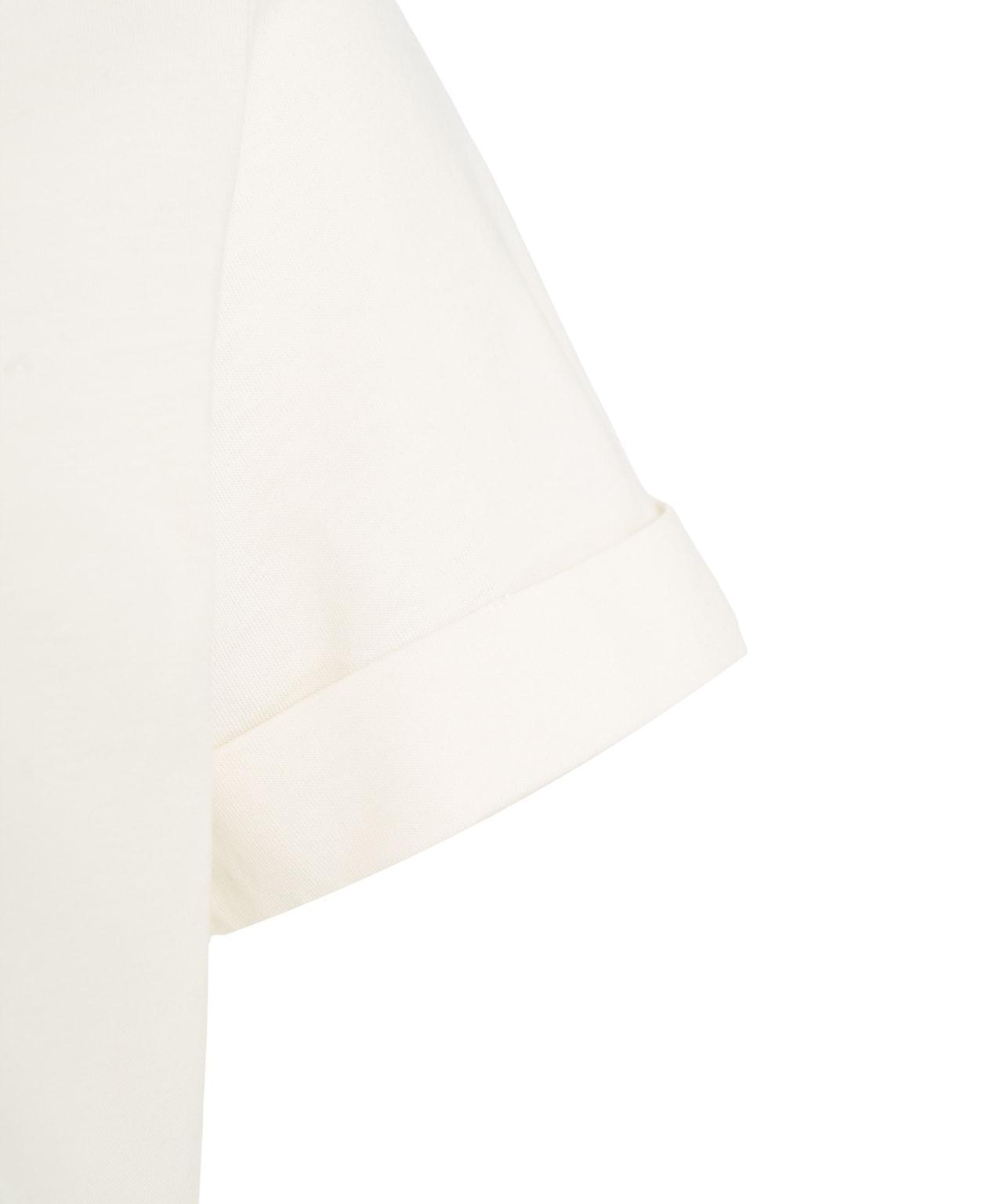 T-shirt with logo and rhinestones Product Image