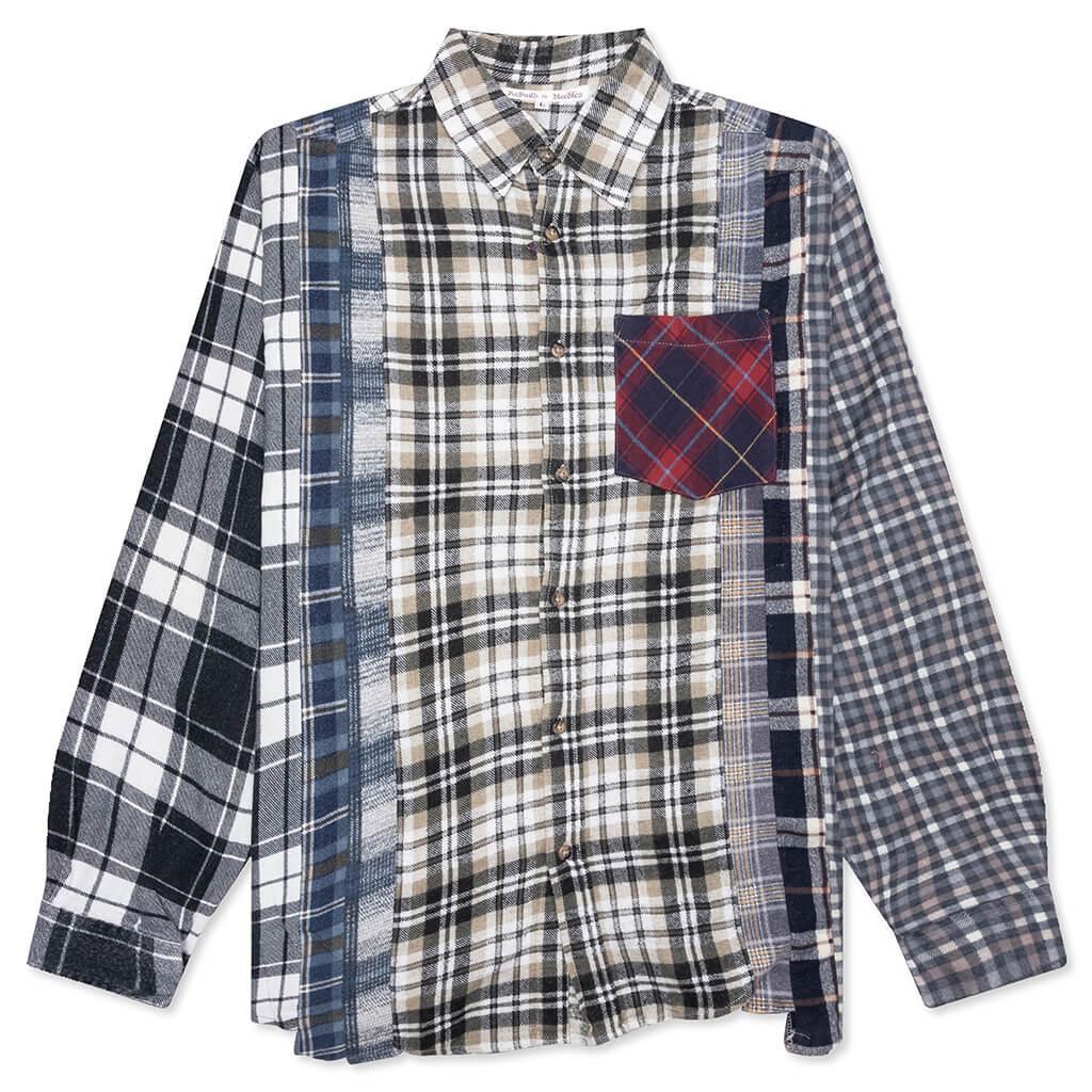 7 Cuts Flannel Shirt - Assorted Male Product Image