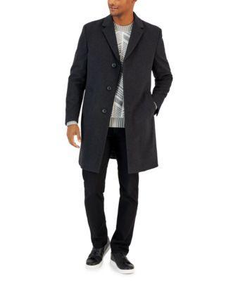 Nautica Mens Classic-Fit Camber Wool Overcoat Product Image