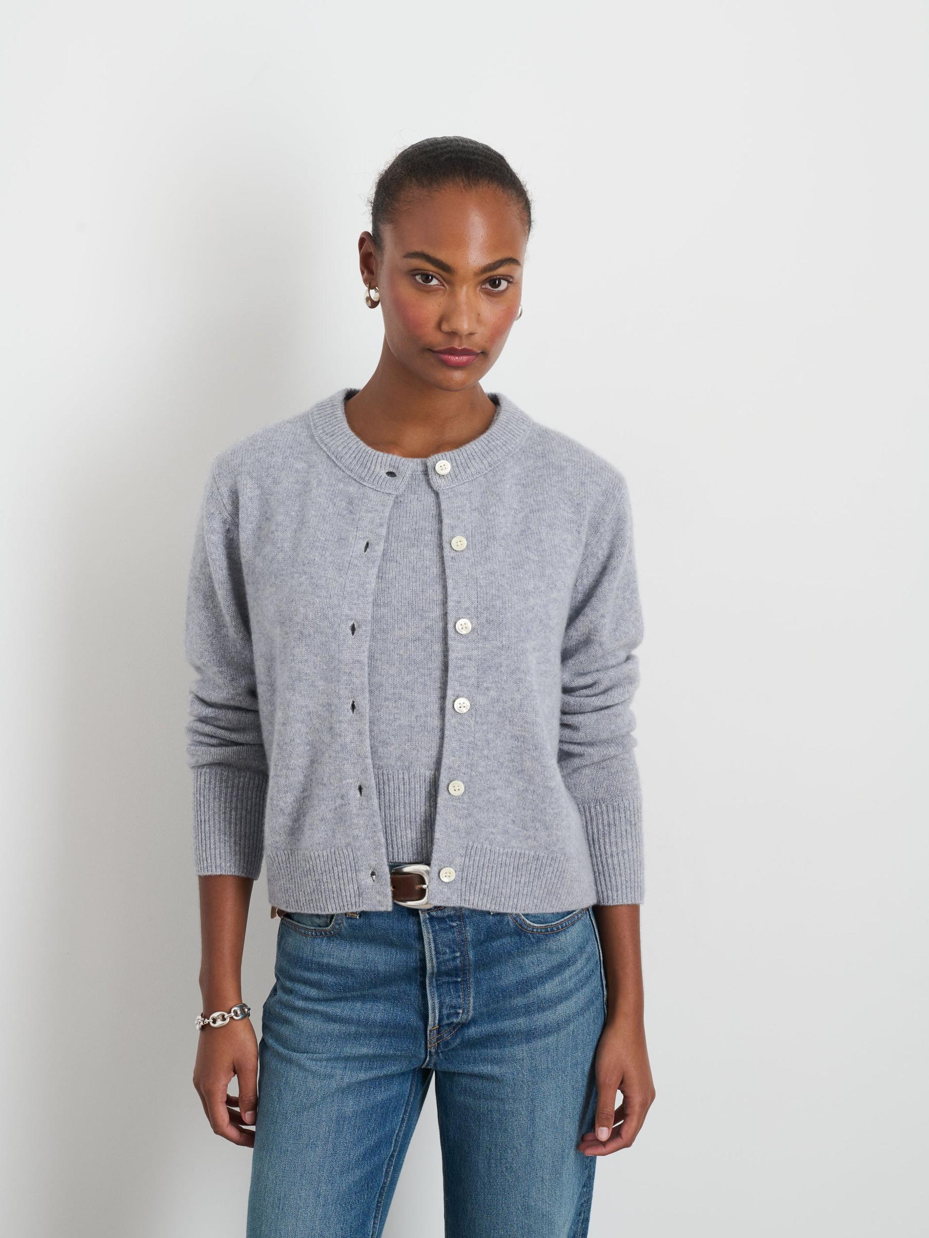 Lucie Cardigan in Cashmere Product Image