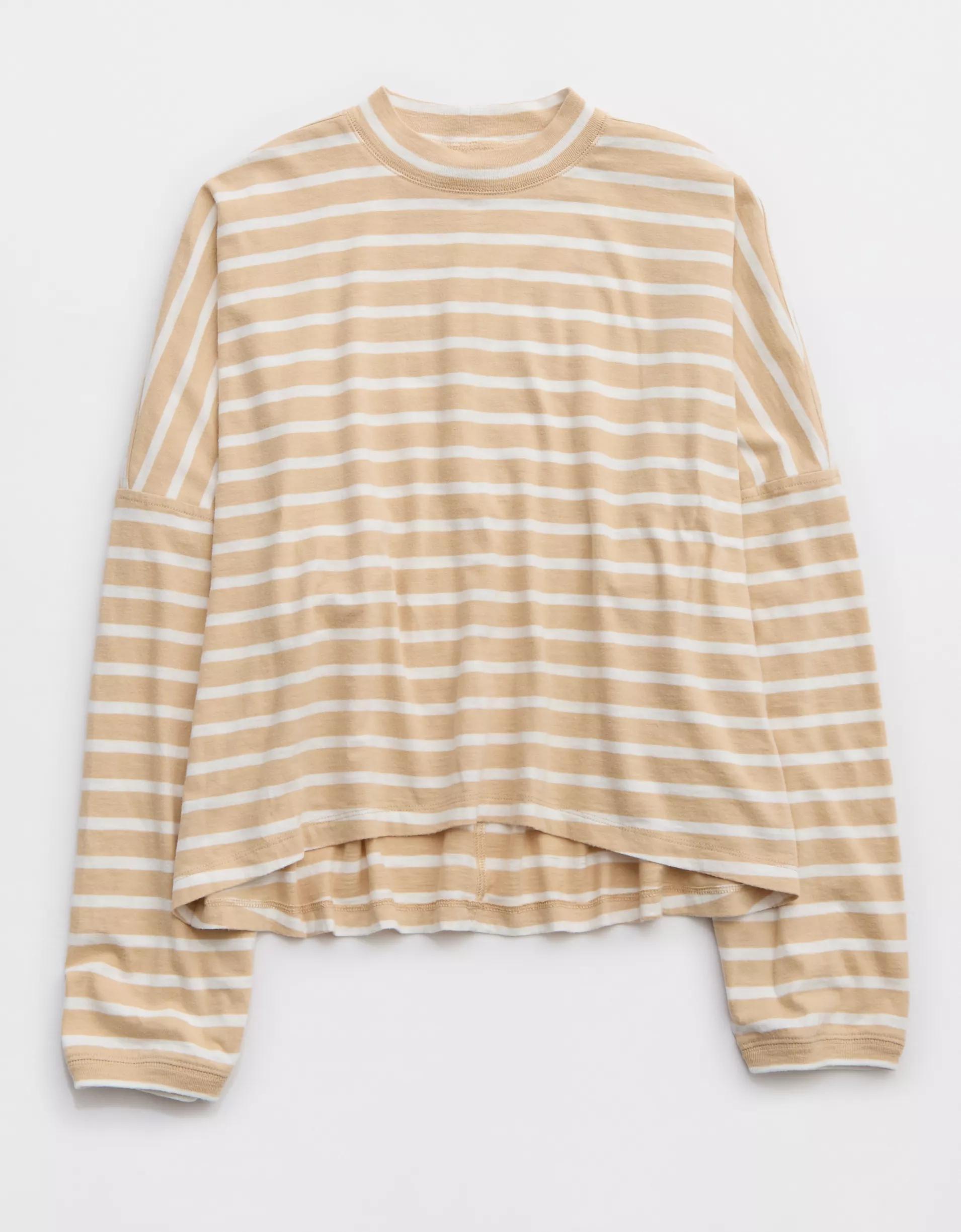 Aerie Cozy Long Sleeve Mockneck T-Shirt Product Image
