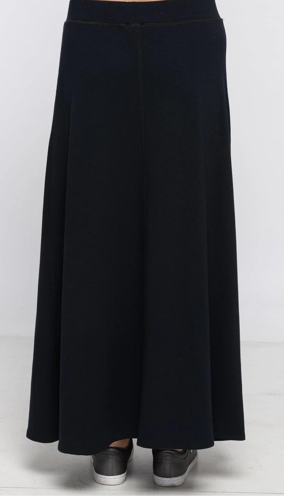 Soft Terry Maxi Skirt Product Image