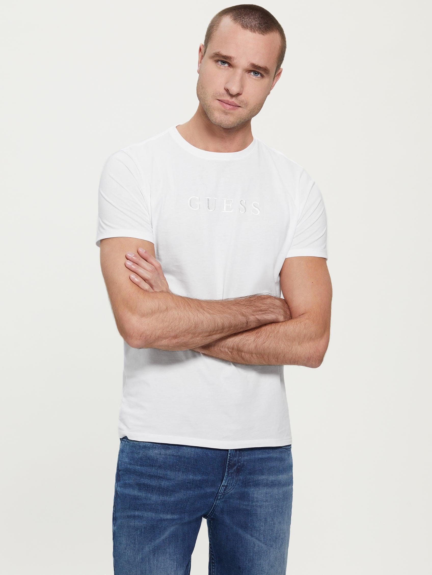 Men's Embroidered Logo Tee Product Image