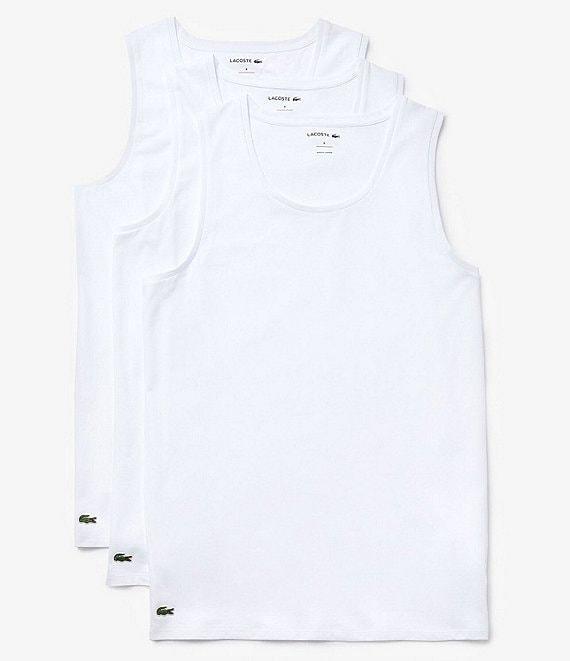 Lacoste Sleeveless Crew Neck Tank 3-Pack Product Image