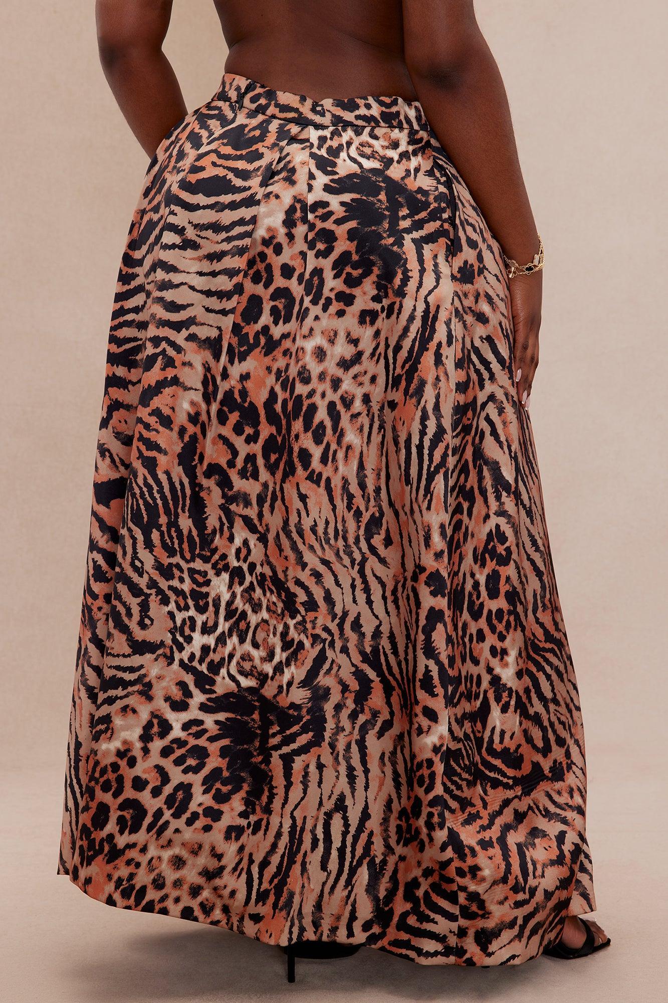 Scarlett Leopard Skirt - Leopard Product Image