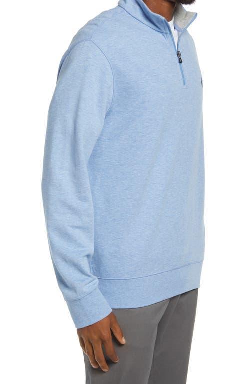 Polo Ralph Lauren Men's Double Knit Jersey Half Zip Pullover in Jamaica Heather at Nordstrom, Size X-Large Product Image