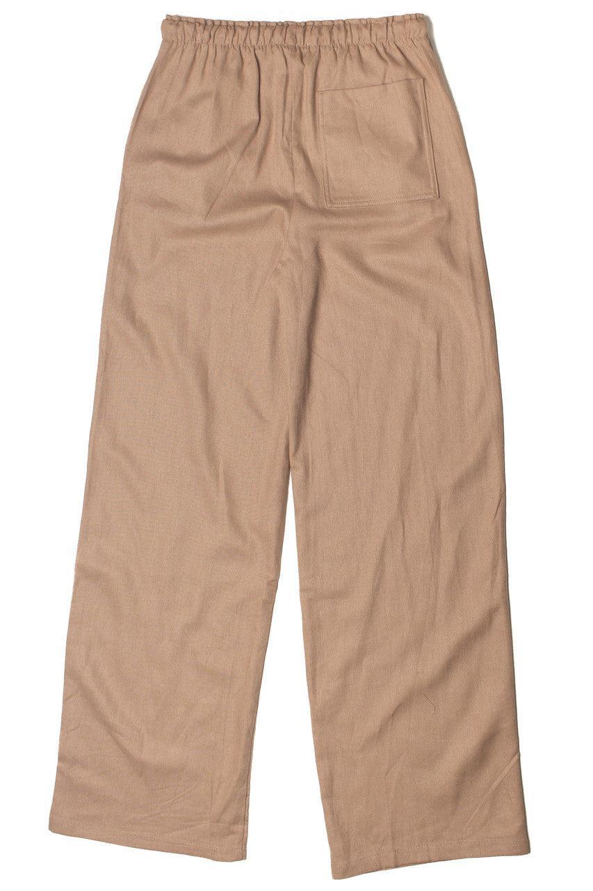 Linen Drawstring Pants Product Image