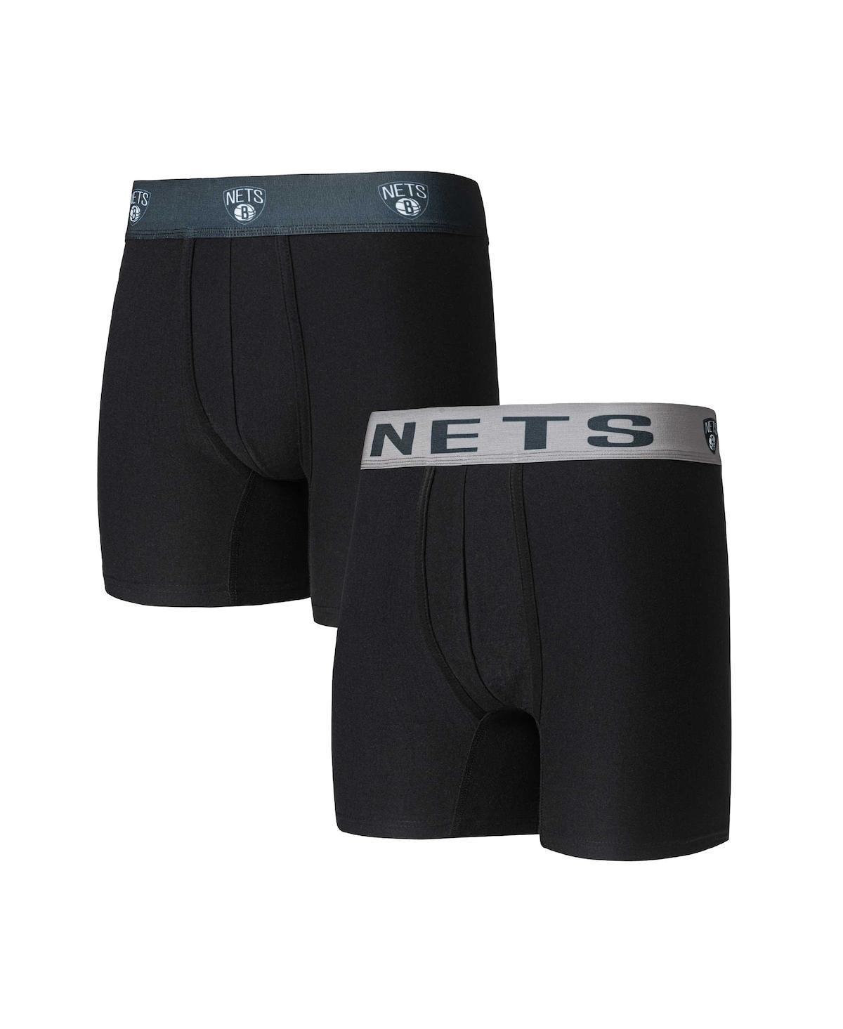 Mens Concepts Sport Brooklyn Nets Breakthrough 2-Pack Boxer Briefs Product Image