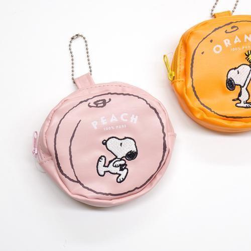 Peanuts NATURALLY SWEET SNOOPY Shopping Bag (PEANUTS Peach) Product Image