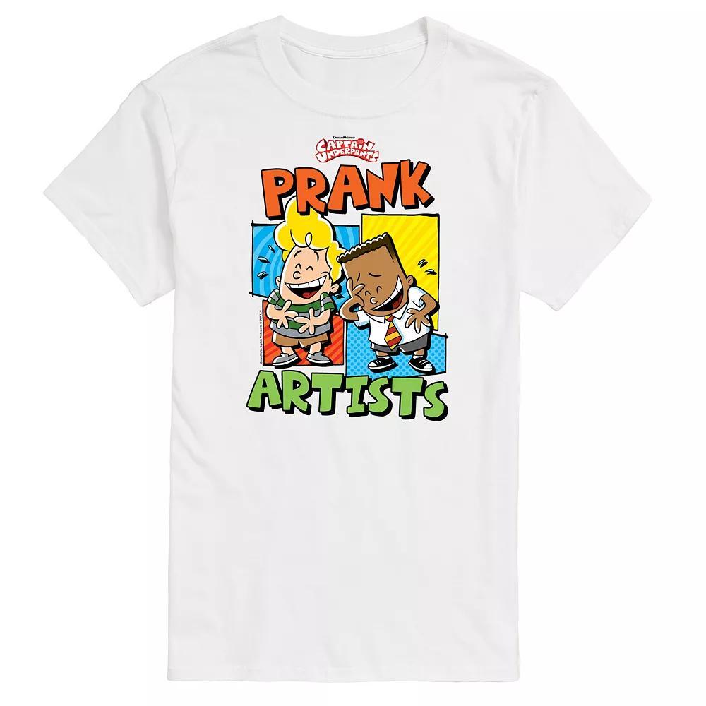 Men's Captain Underpants Prank Artists Graphic Tee,  Product Image