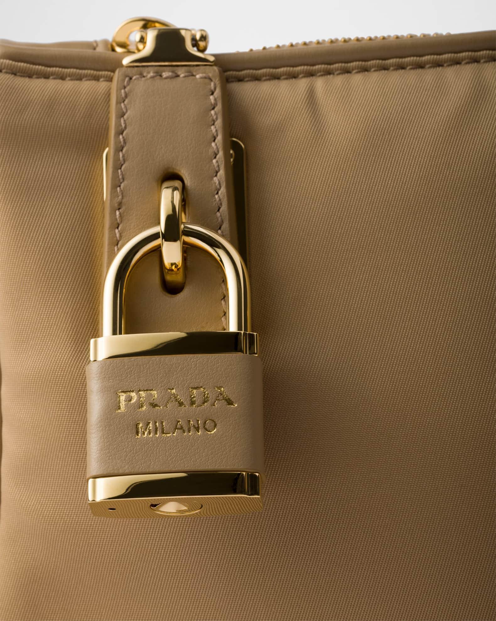 Small Re-Nylon & Leather Shoulder Bag Product Image