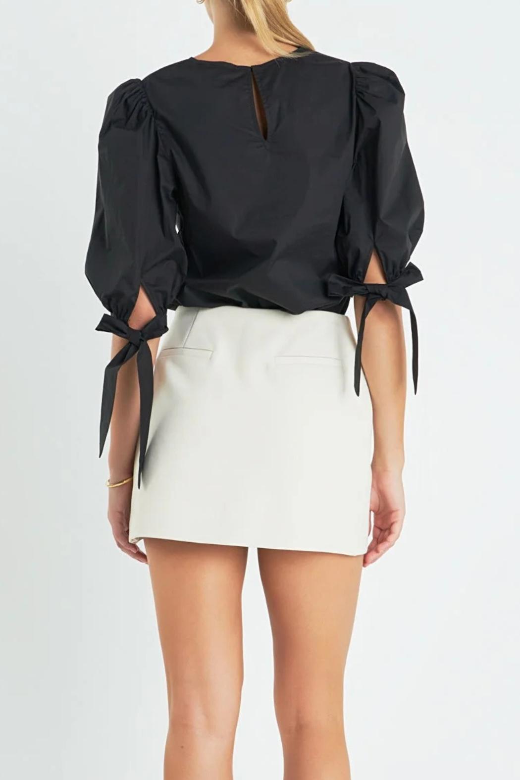 High Waist Overlay Skort Product Image