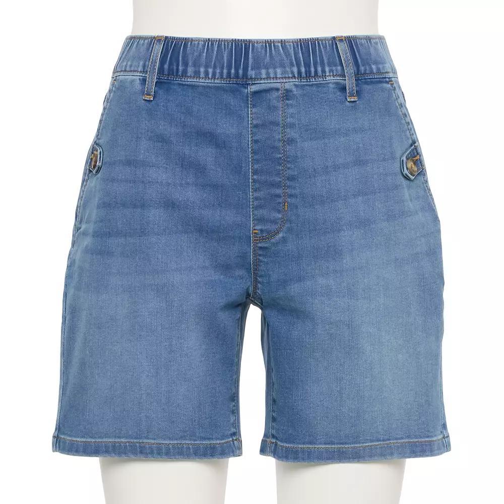 Women's Croft & Barrow® Modern Pull-On Shorts,  Product Image