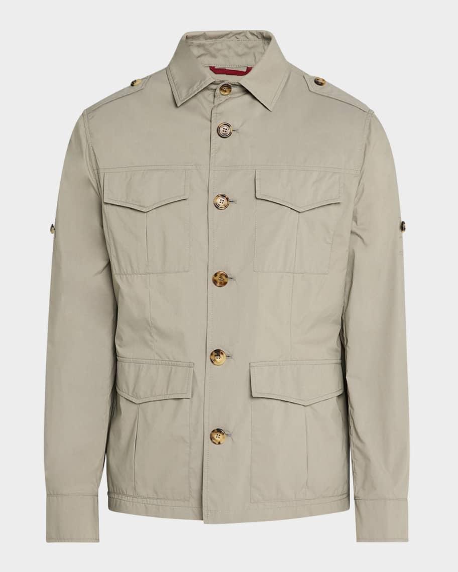 Mens Water-Resistant Safari Jacket Product Image