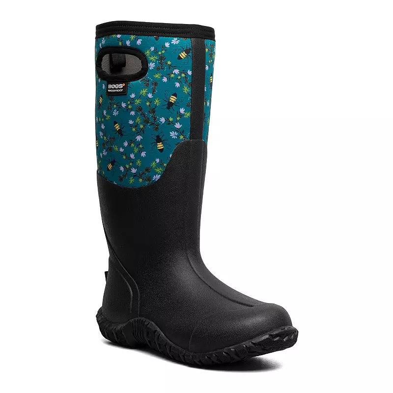 Bogs Mesa - Bees (Dark Turquoise) Women's Boots Product Image