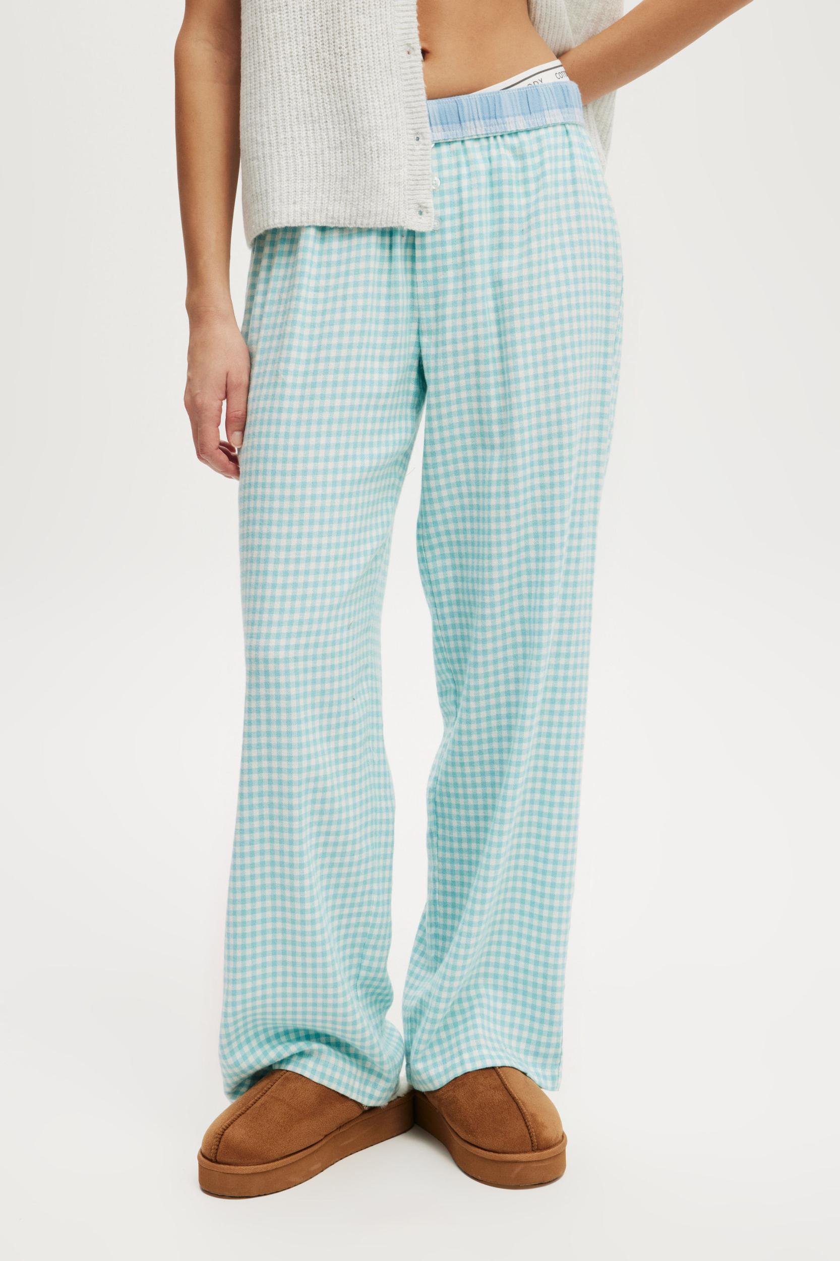 Flannel Wide Leg Pant Product Image