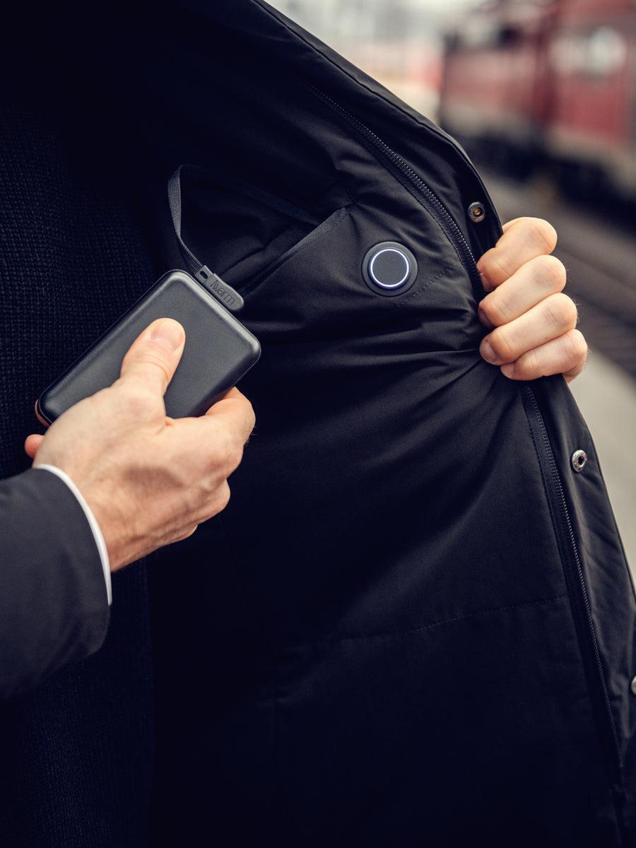 Men's Mercury Heated Light Layer - Black Product Image