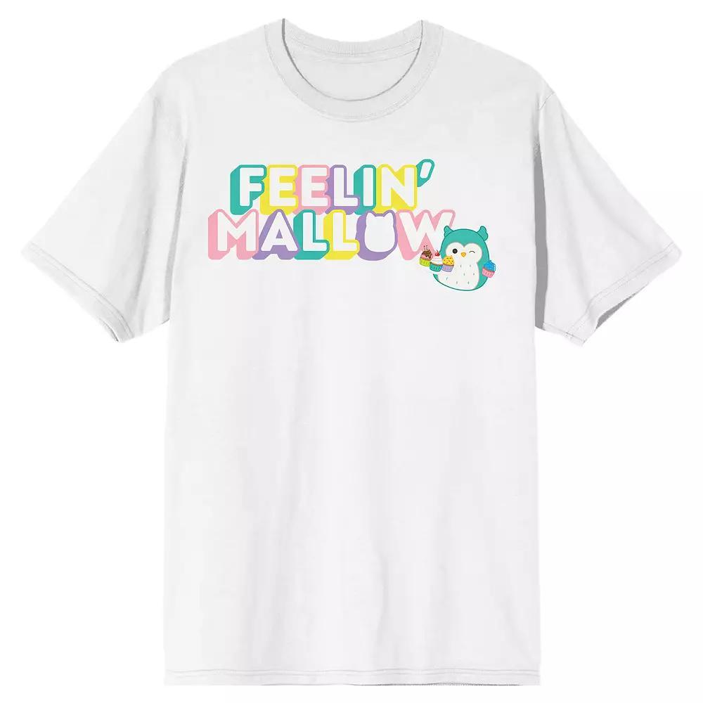 Men's Squishmallows Feelin Mallow Tee, Size: XL, White Product Image