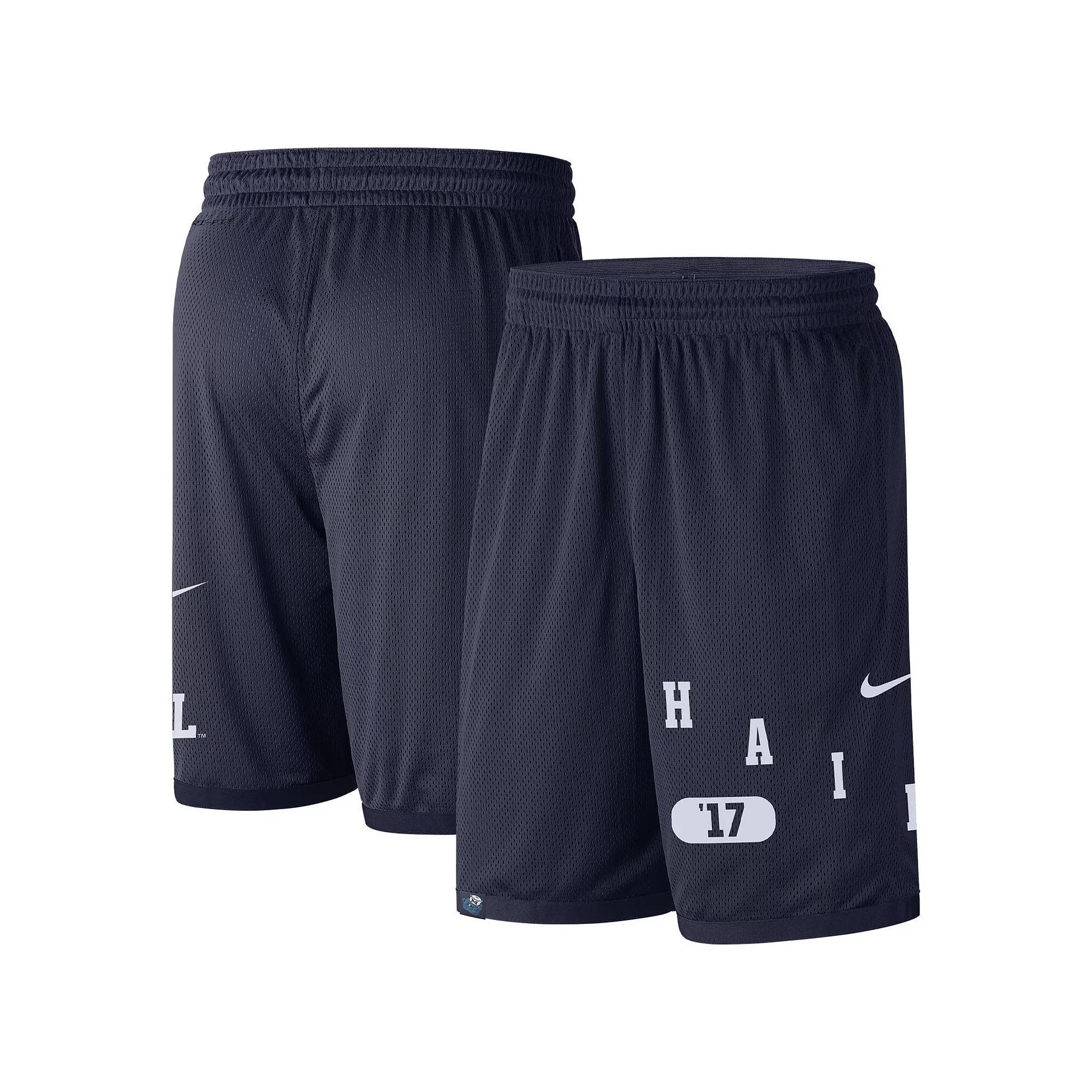 Men's Nike Navy Michigan Wolverines Wordmark Performance Shorts, Size: Medium, Blue Product Image