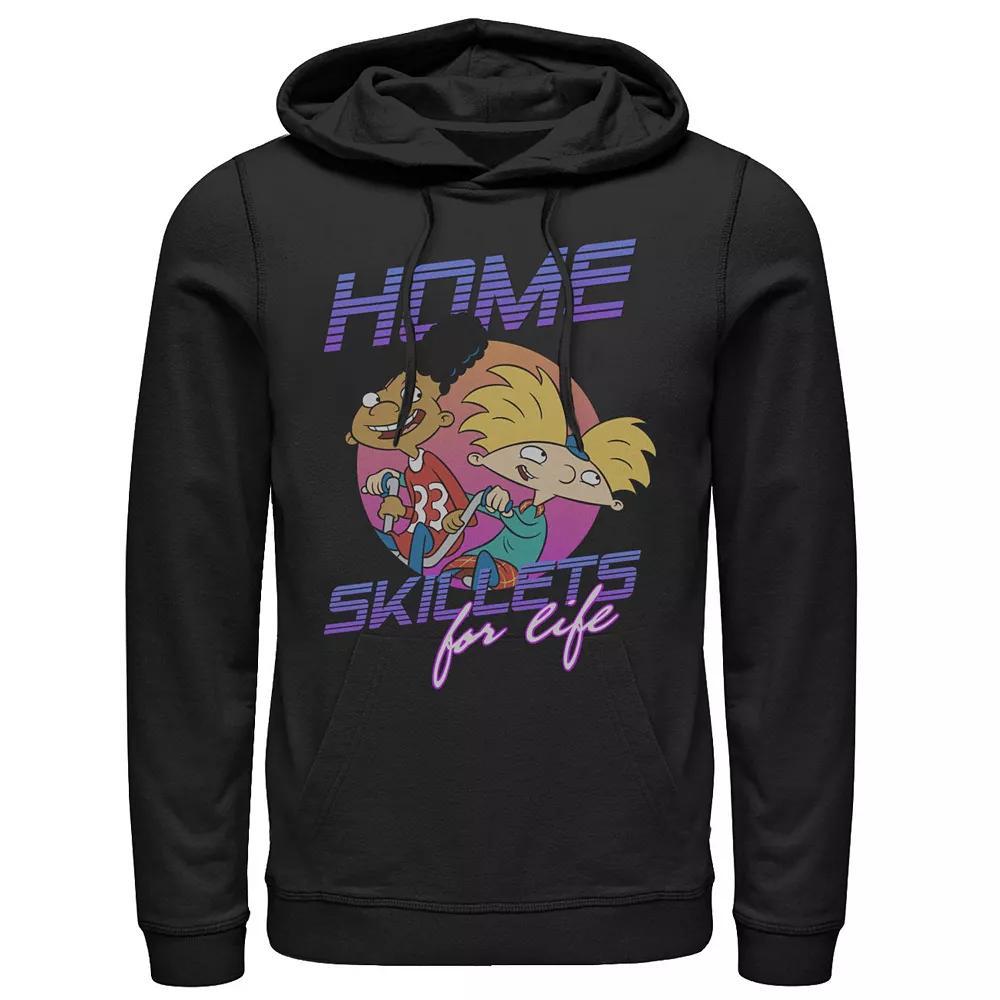 Men's Hey Arnold Home Skillets For Life Hoodie,  Product Image