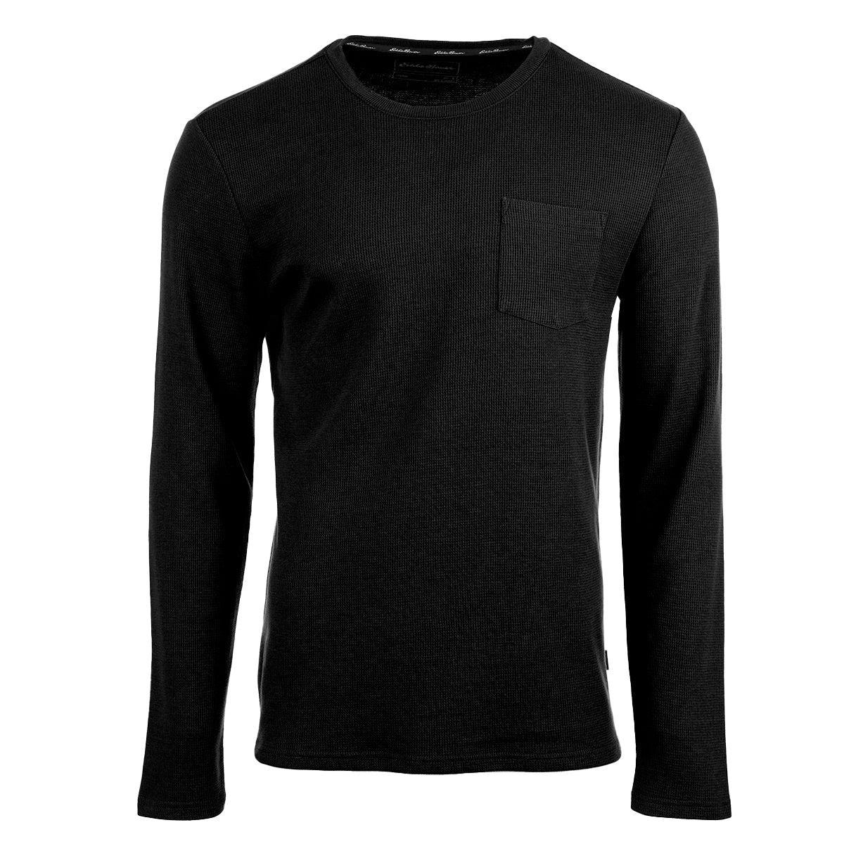 Eddie Bauer Men's Long Sleeve Waffle Pocket Crew Product Image