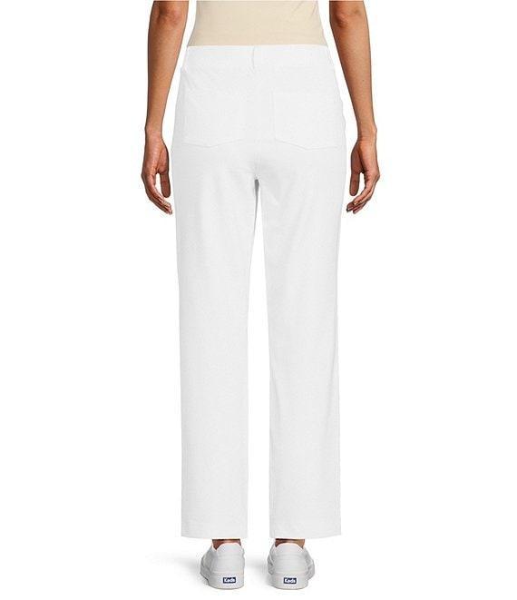 Intro Stella Breezy Knit Slimming Comfort Waist Pull-On Ankle Pants Product Image