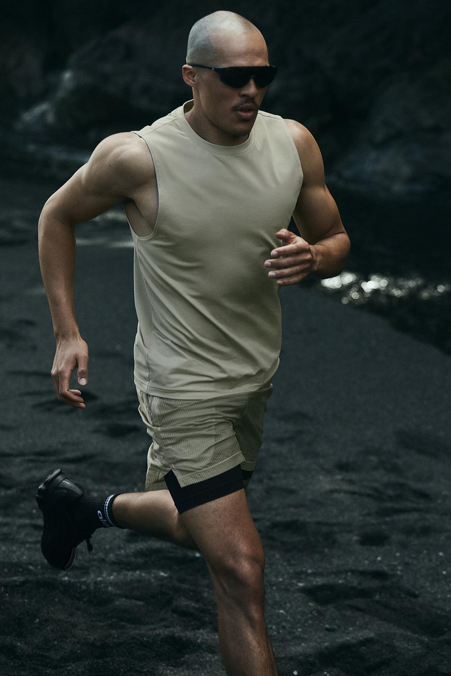 Conquer Muscle Tank - Limestone Product Image