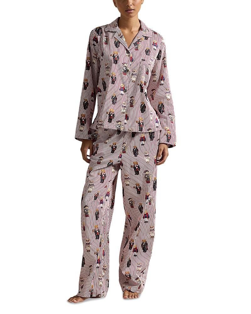 Bear Woven Pajama Set Product Image