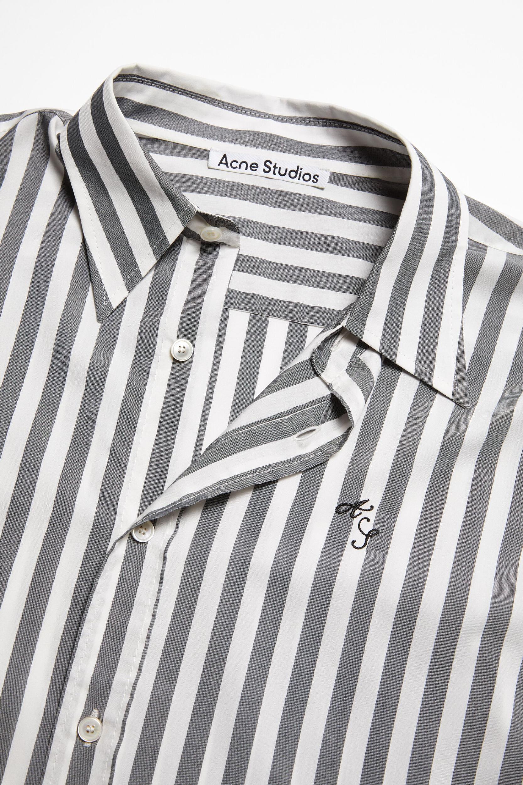 Stripe button-up shirt Product Image