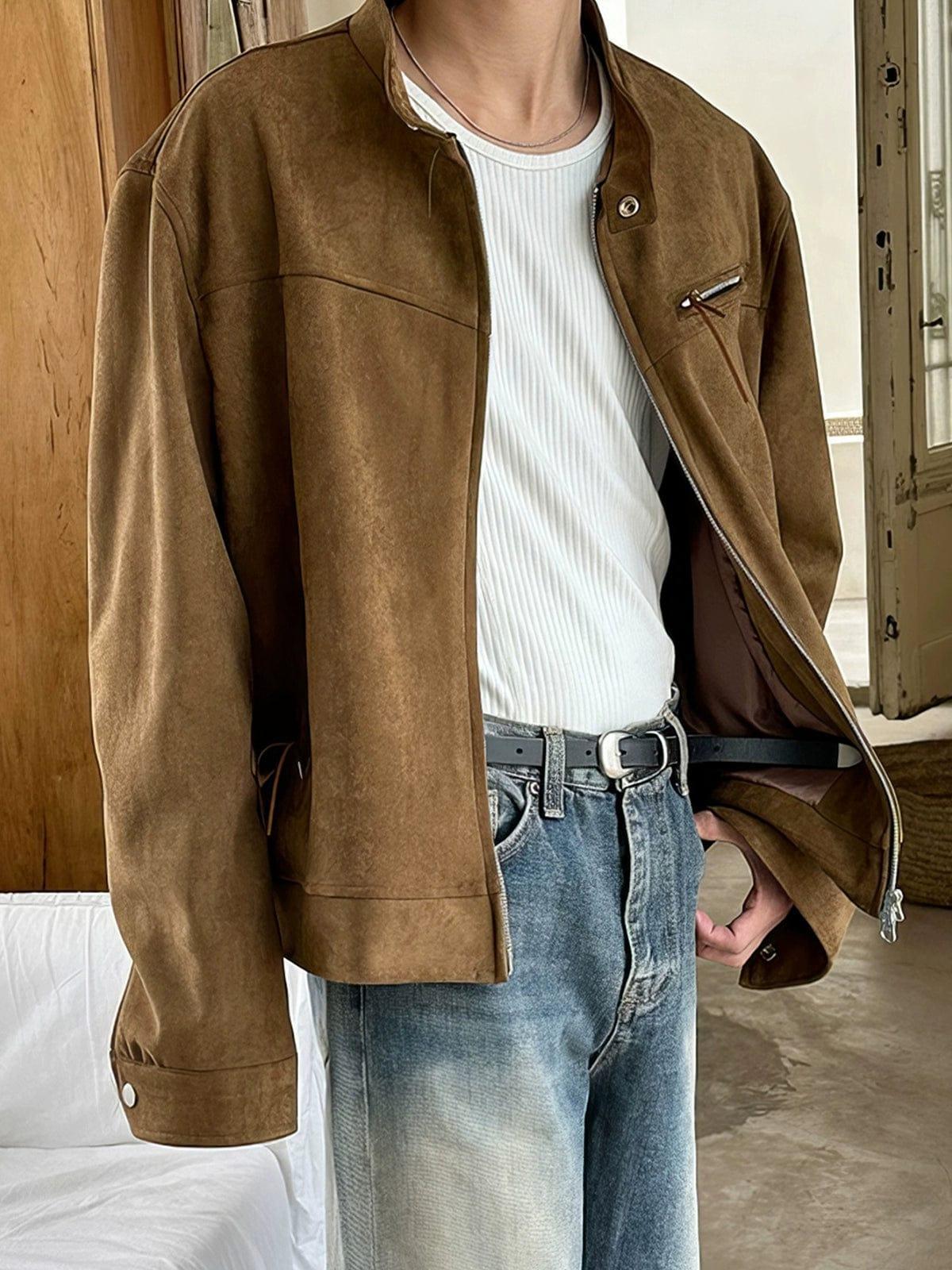 RT No. 11883 SUEDE COLLAR MOTORCYCLE JK Product Image