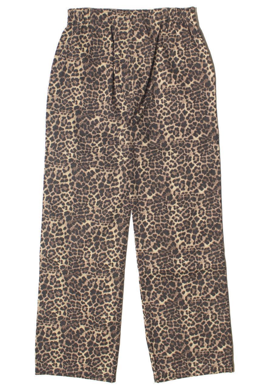 Leopard Print Jeans Product Image