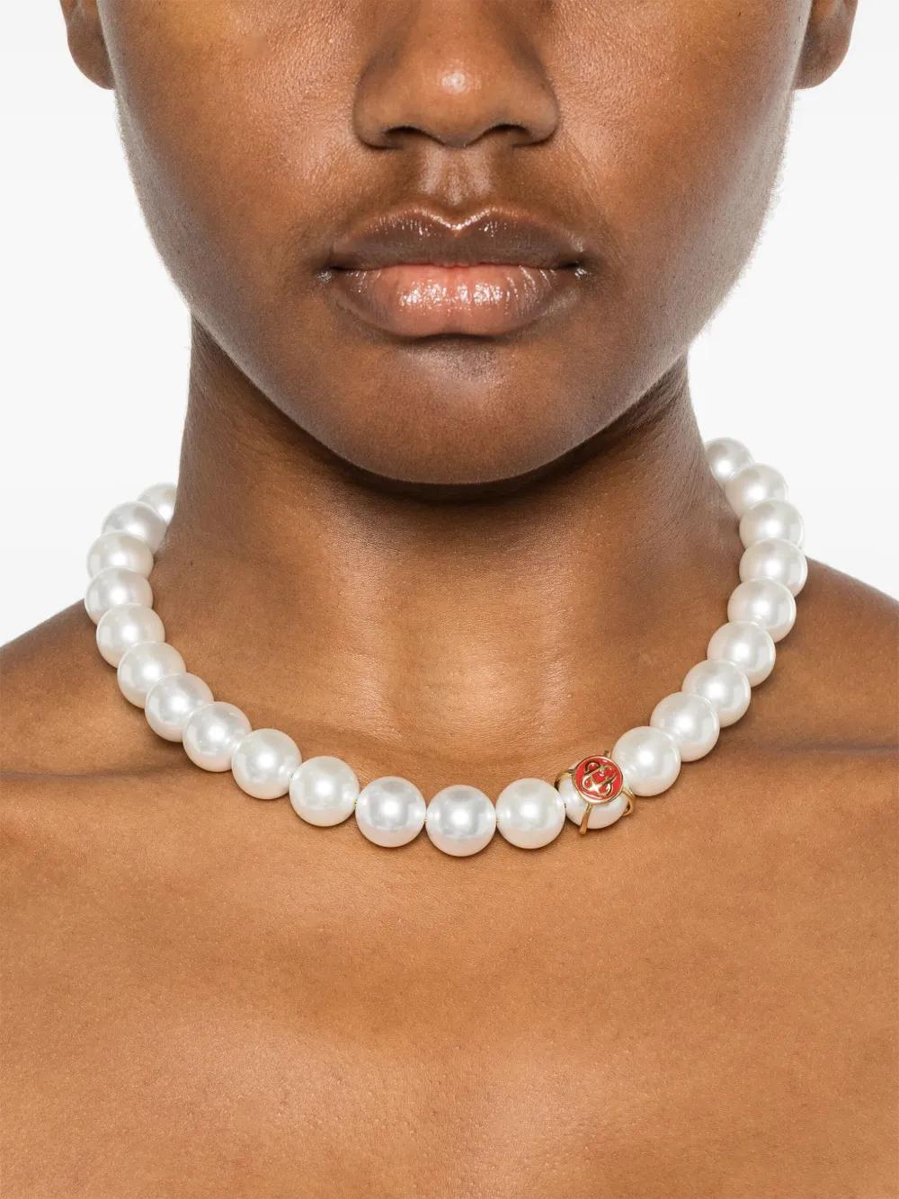 Caged Pearl necklace Product Image