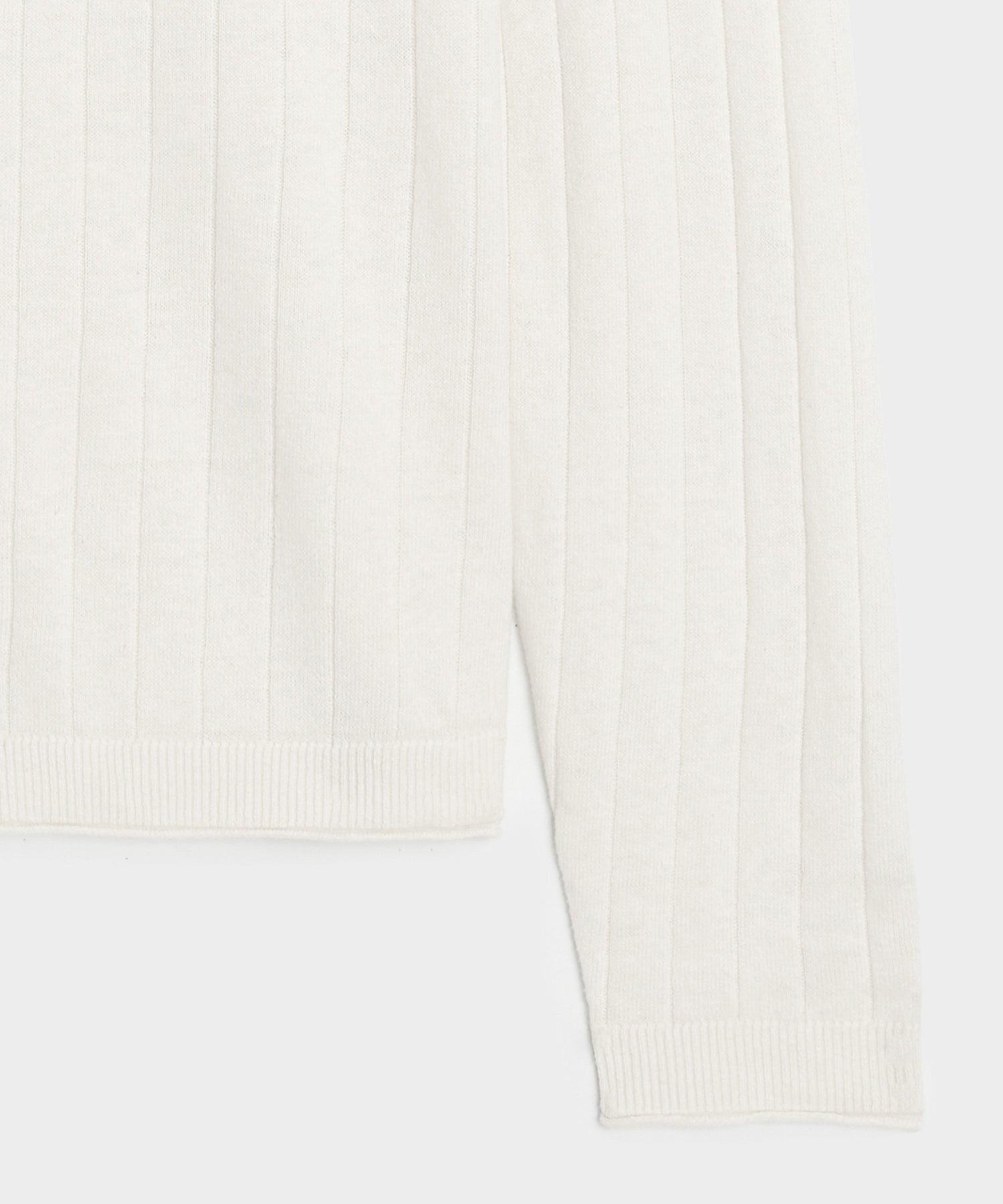 Lightweight Linen-Cotton Crewneck Sweater Product Image