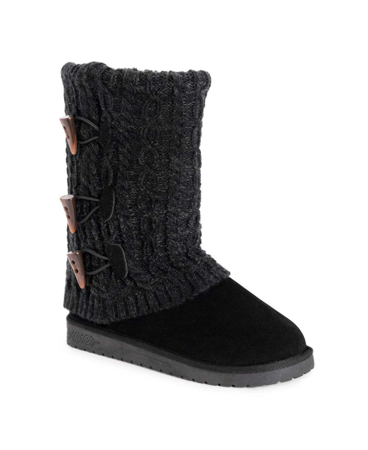 Essentials by MUK LUKS Cheryl Womens Winter Boots Red Product Image