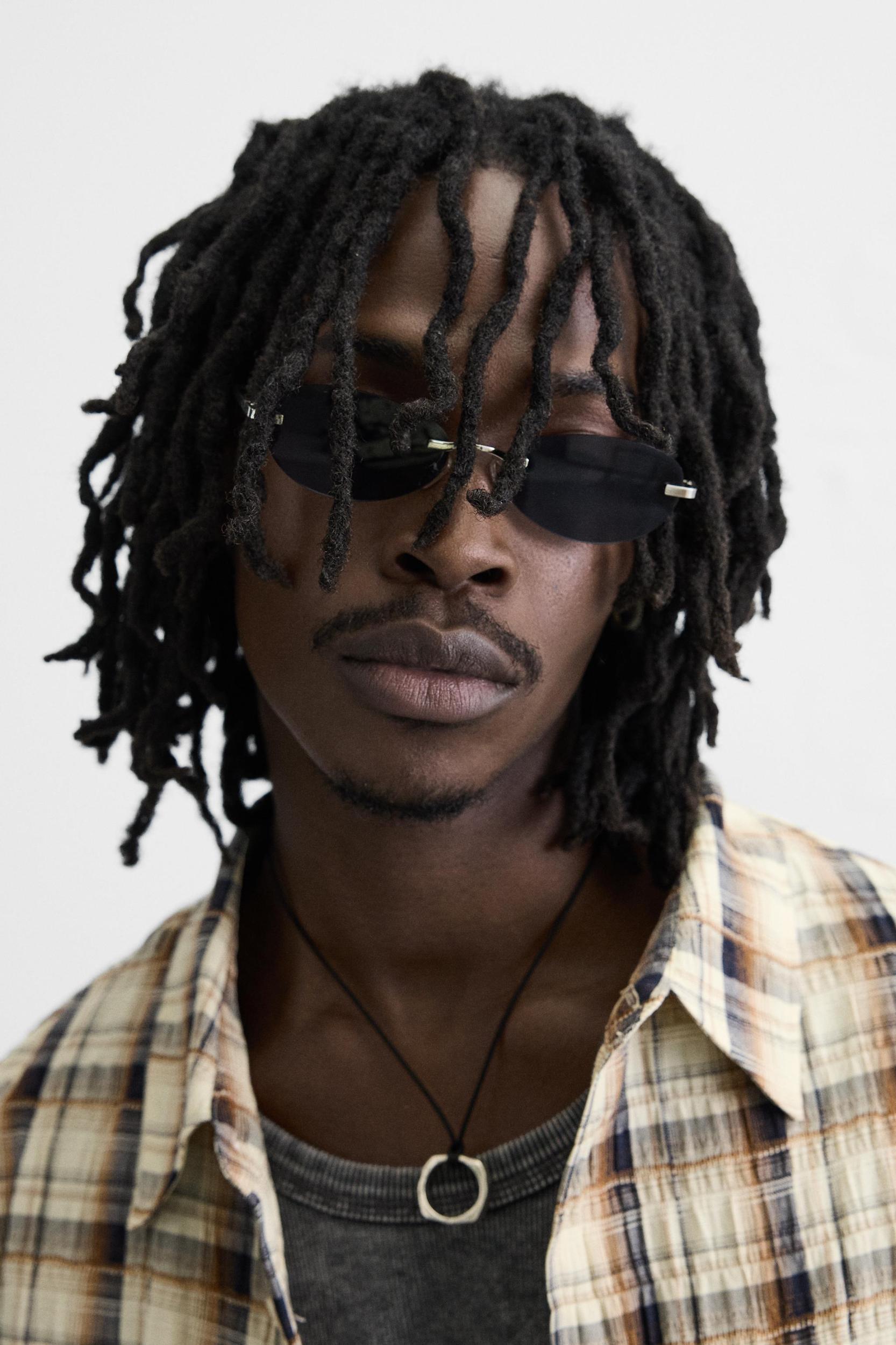 TEXTURED PLAID SHIRT Product Image