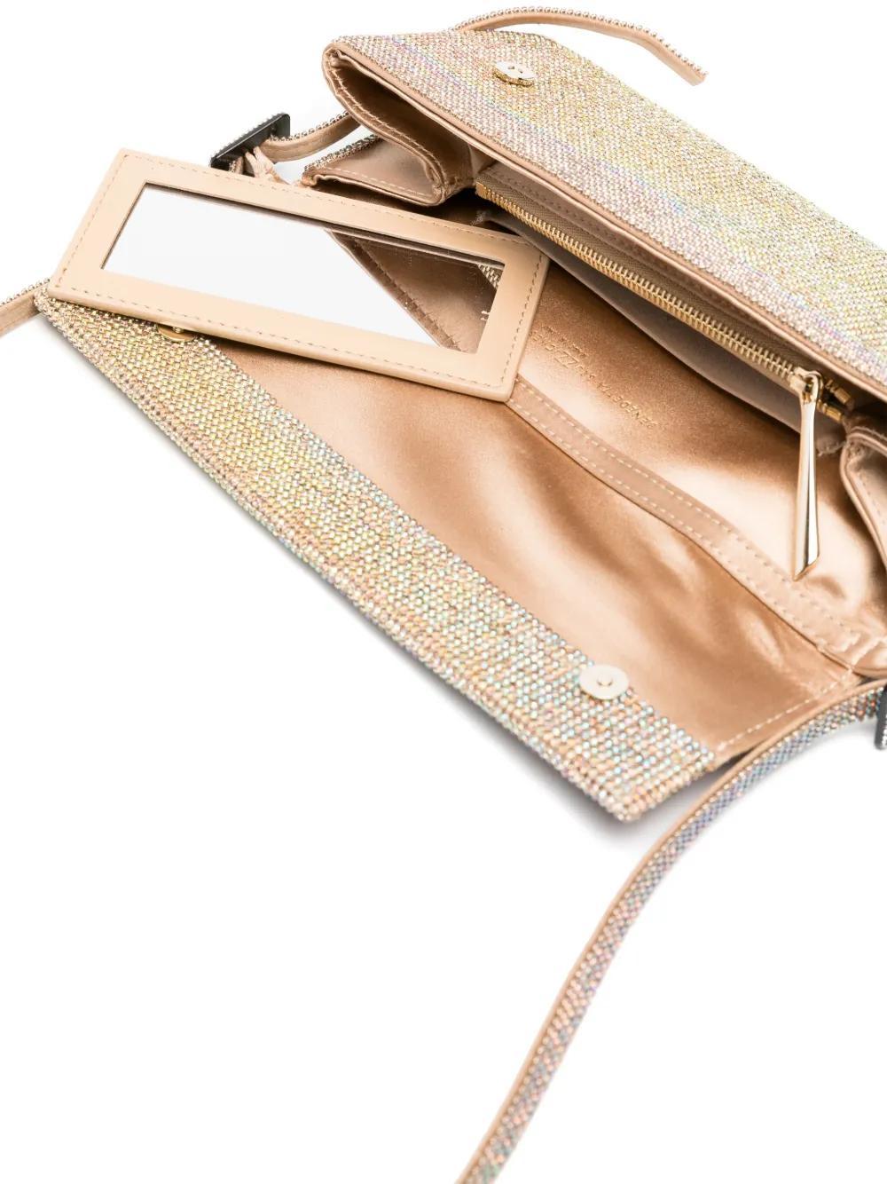 BENEDETTA BRUZZICHES Your Best Friend La Grande Shoulder Bag In Gold Product Image