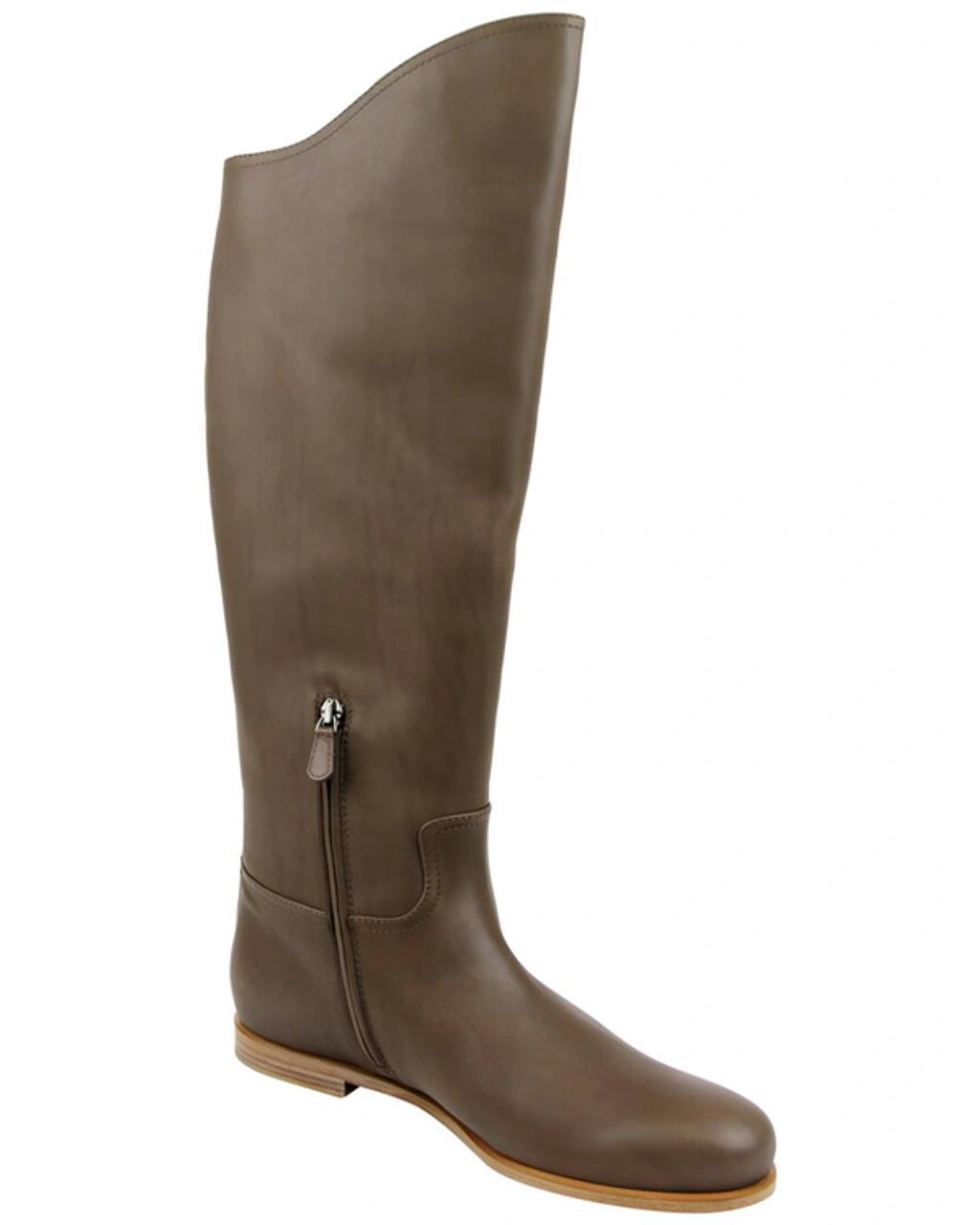 BOTTEGA VENETA Leather Boot In Brown Product Image