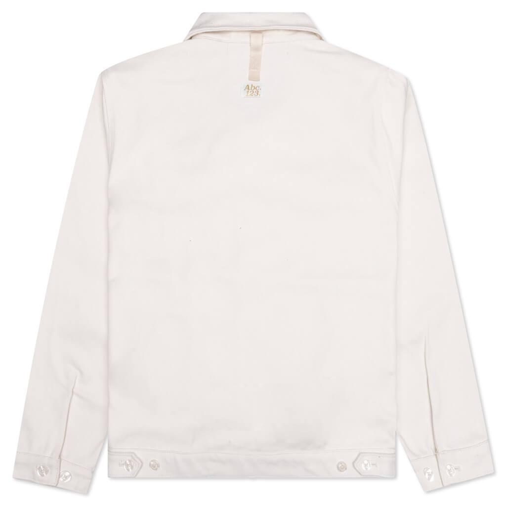 Harrington Jacket - Selenite White Male Product Image