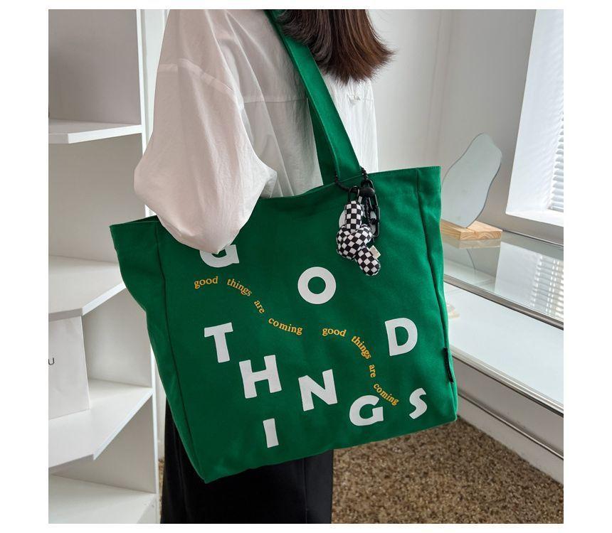 Lettering Tote Bag Product Image